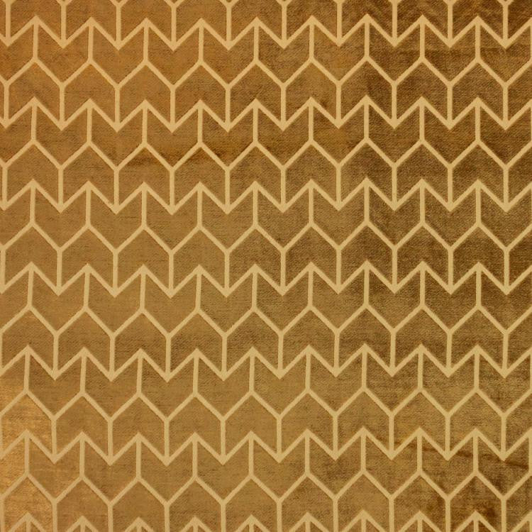 Chevronne Golden Nugget by RM CoCo Fabric