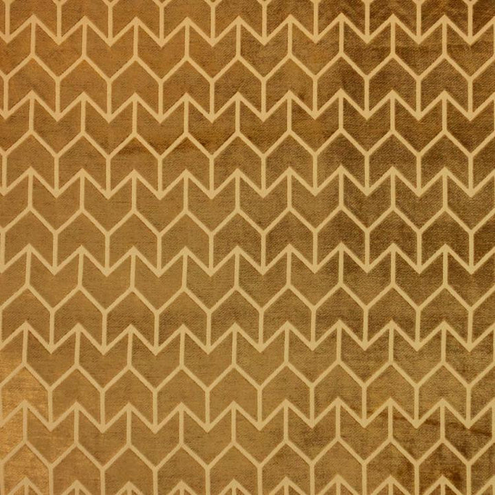 Chevronne Golden Nugget by RM CoCo Fabric