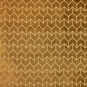 Chevronne Golden Nugget by RM CoCo Fabric