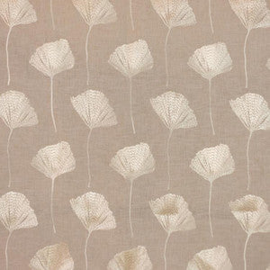 Gingko Flax by RM CoCo Fabric