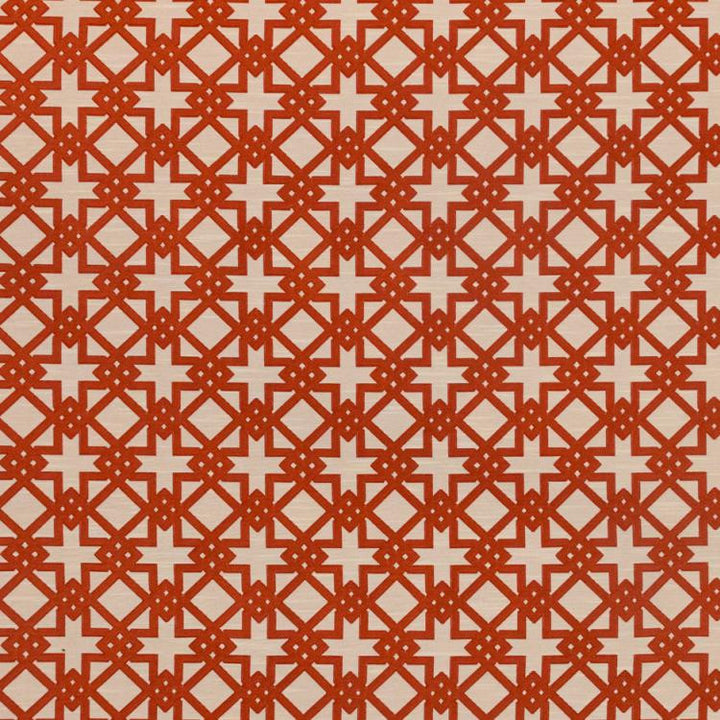 Imperial Fret Mango by RM CoCo Fabric