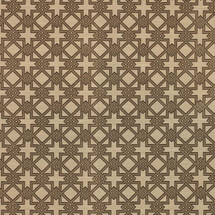 Imperial Fret Burnished Gold by RM CoCo Fabric