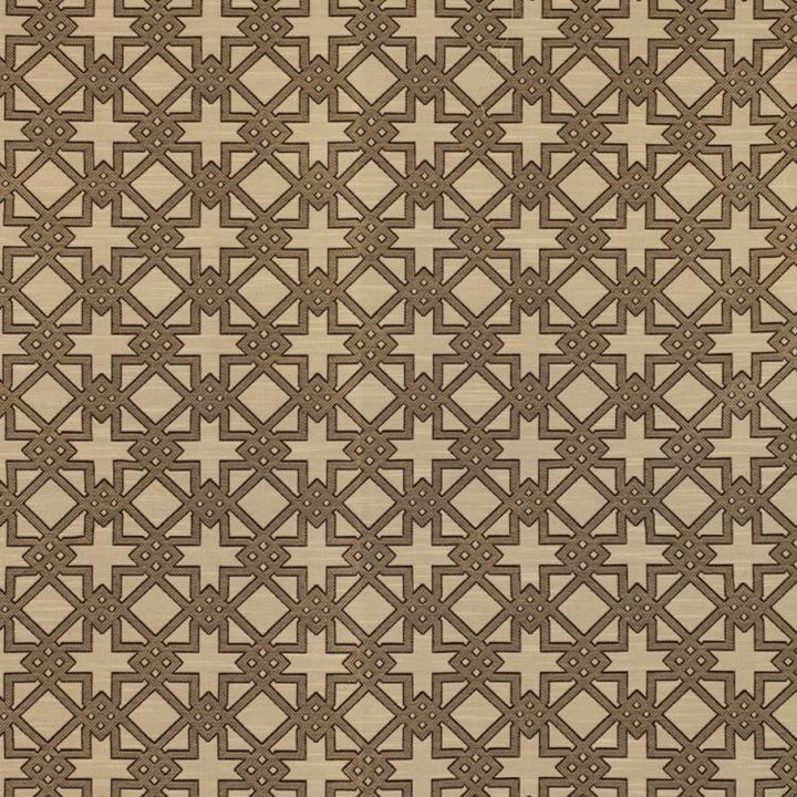 Imperial Fret Burnished Gold by RM CoCo Fabric