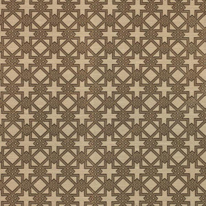 Imperial Fret Burnished Gold by RM CoCo Fabric
