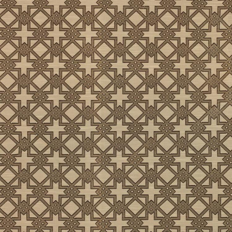 Imperial Fret Burnished Gold by RM CoCo Fabric