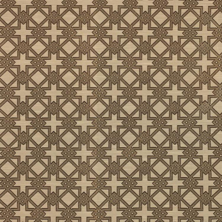 Imperial Fret Burnished Gold by RM CoCo Fabric