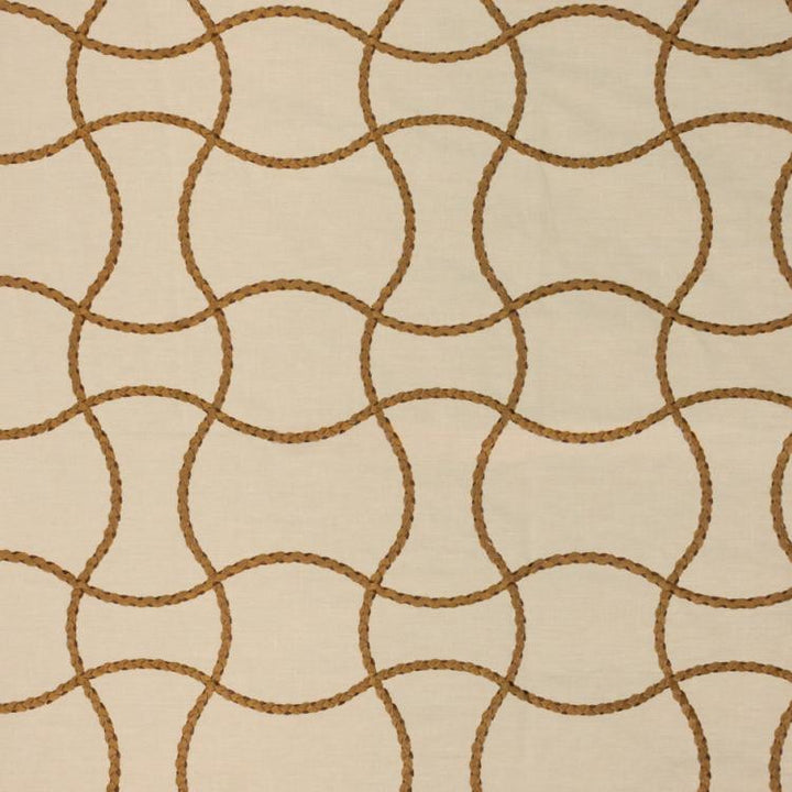 Roped In Old Gold by RM CoCo Fabric