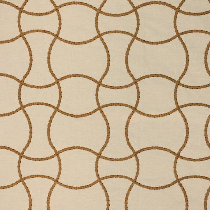 Roped In Old Gold by RM CoCo Fabric