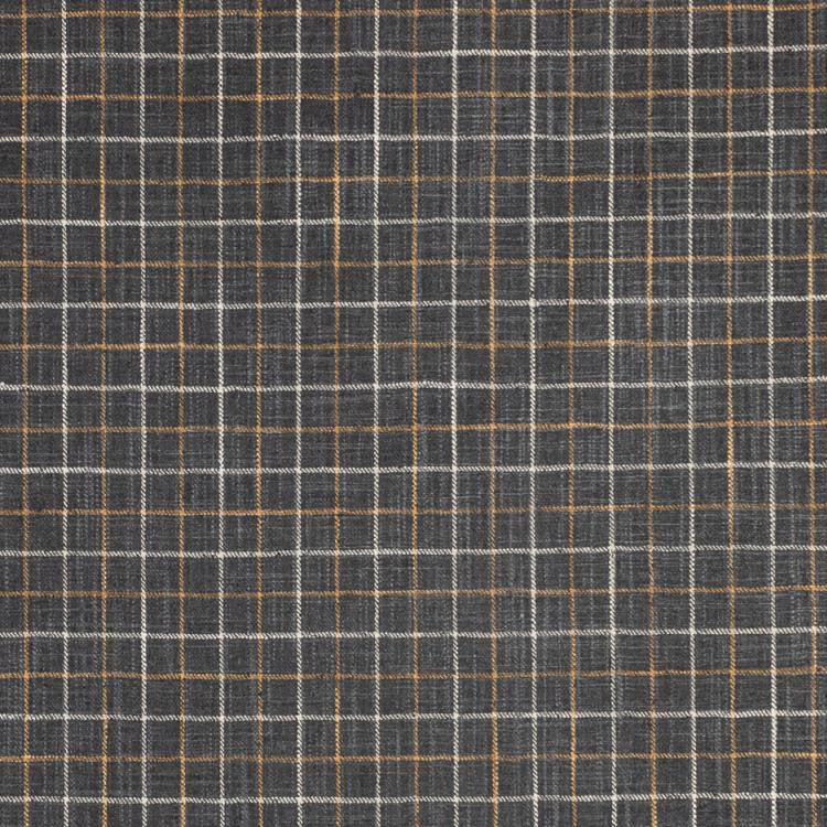 Mercer Check Charcoal by RM CoCo Fabric