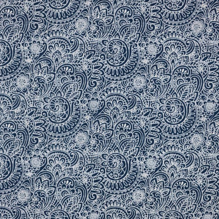 Flower Power Cobalt by RM CoCo Fabric