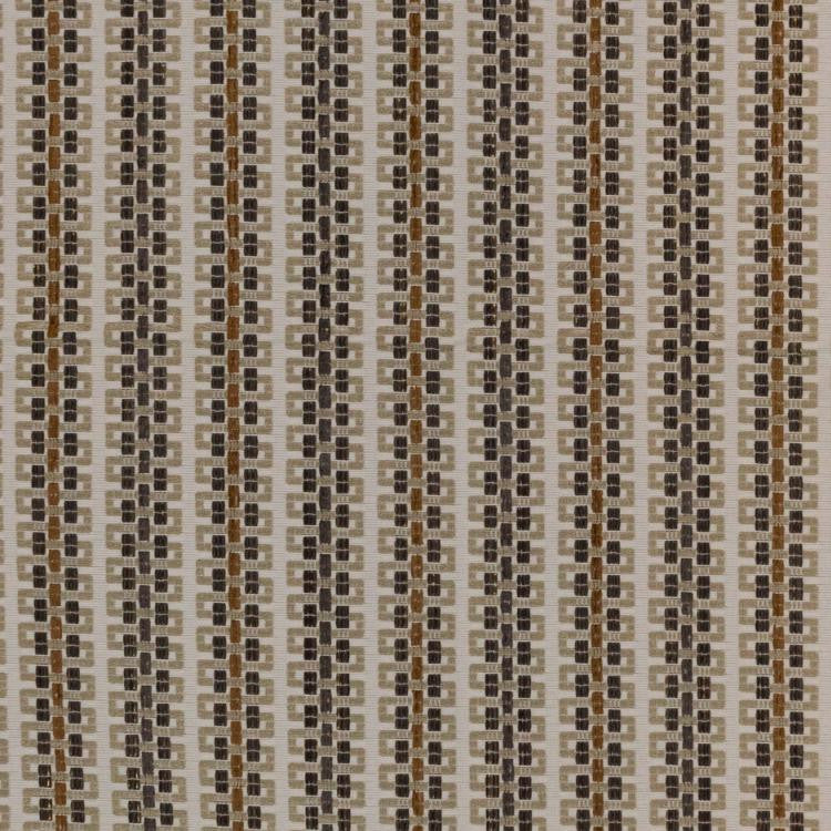 Passementerie Stripe Cognac by RM CoCo Fabric