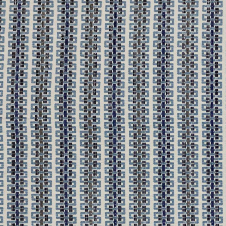 Passementerie Stripe Cadet by RM CoCo Fabric