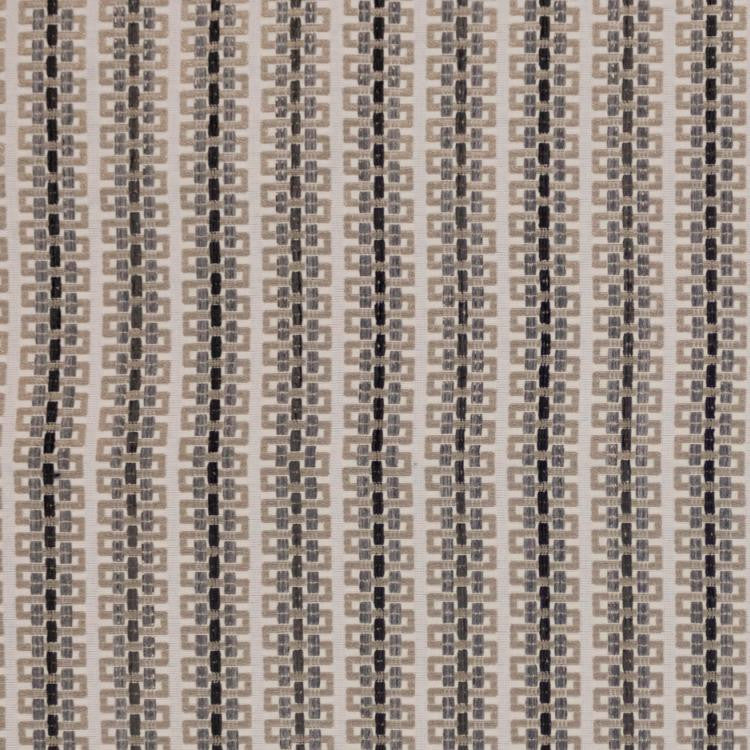 Passementerie Stripe Silver Oak by RM CoCo Fabric