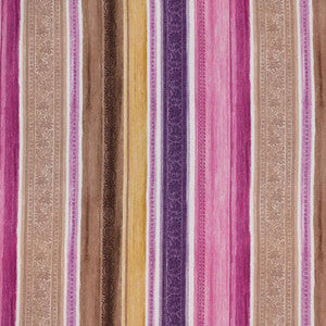 Florentina Stripe Fig by RM CoCo Fabric