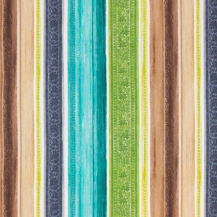 Florentina Stripe Aegean by RM CoCo Fabric
