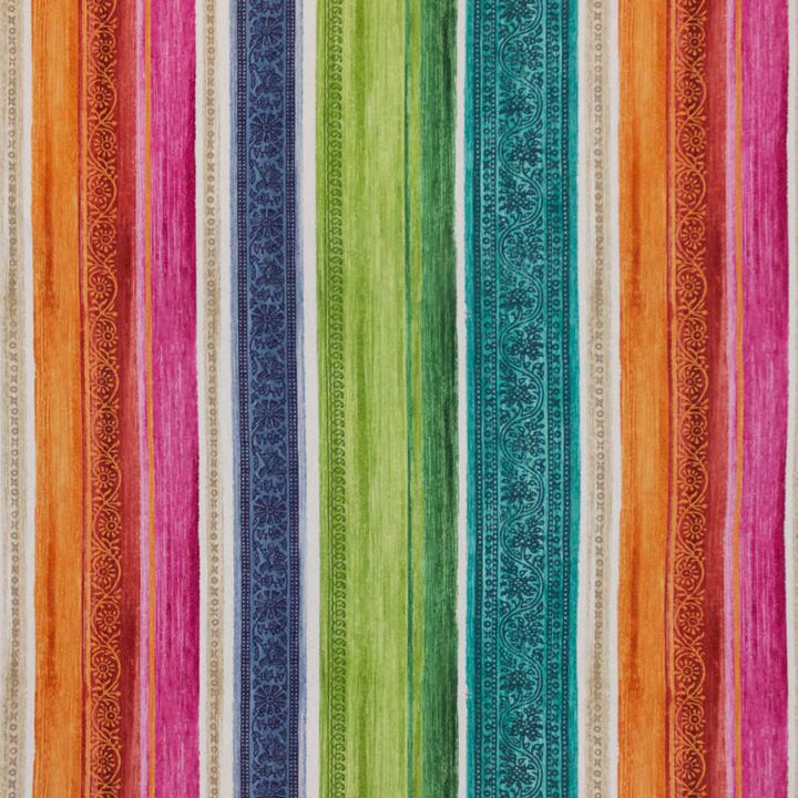 Florentina Stripe Fruit Salad by RM CoCo Fabric