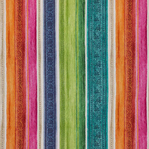 Florentina Stripe Fruit Salad by RM CoCo Fabric