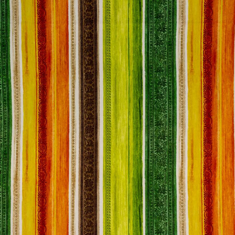 Florentina Stripe Melon by RM CoCo Fabric