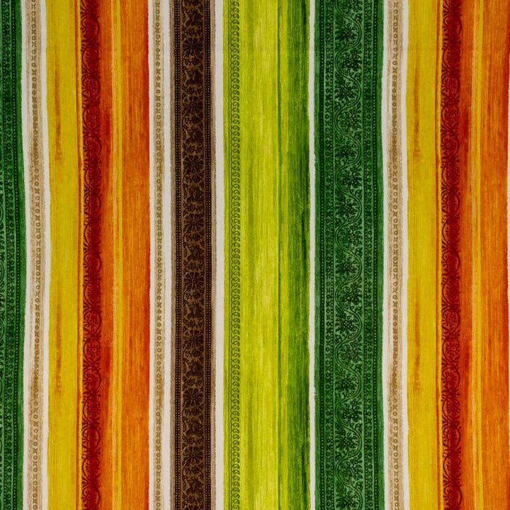 Florentina Stripe Melon by RM CoCo Fabric