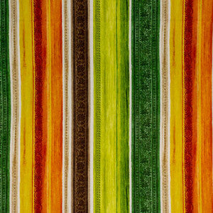 Florentina Stripe Melon by RM CoCo Fabric