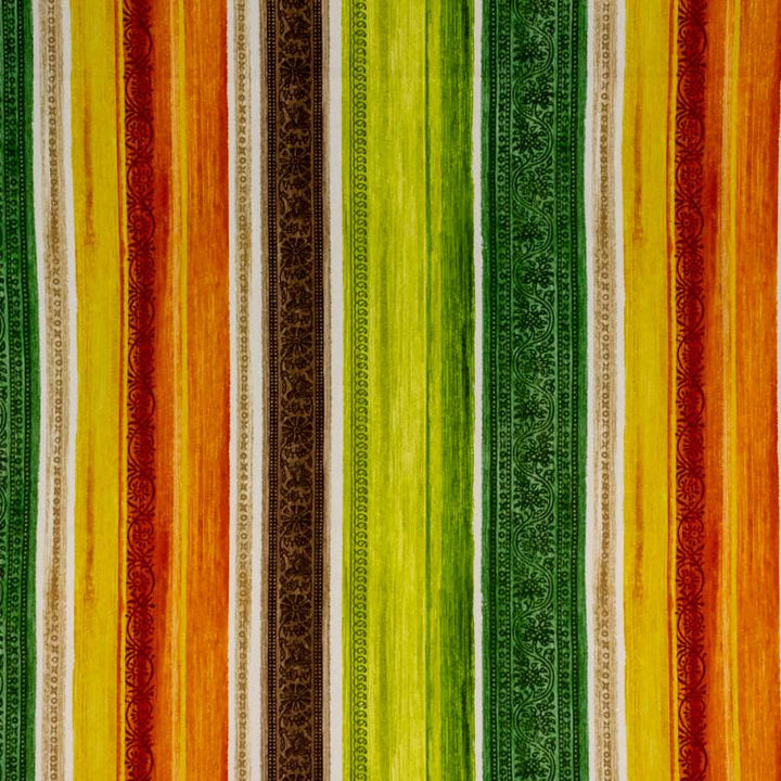 Florentina Stripe Melon by RM CoCo Fabric