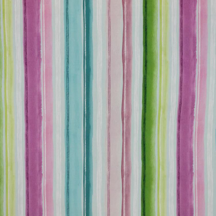 Rose Hill Stripe Cornflower by RM CoCo Fabric