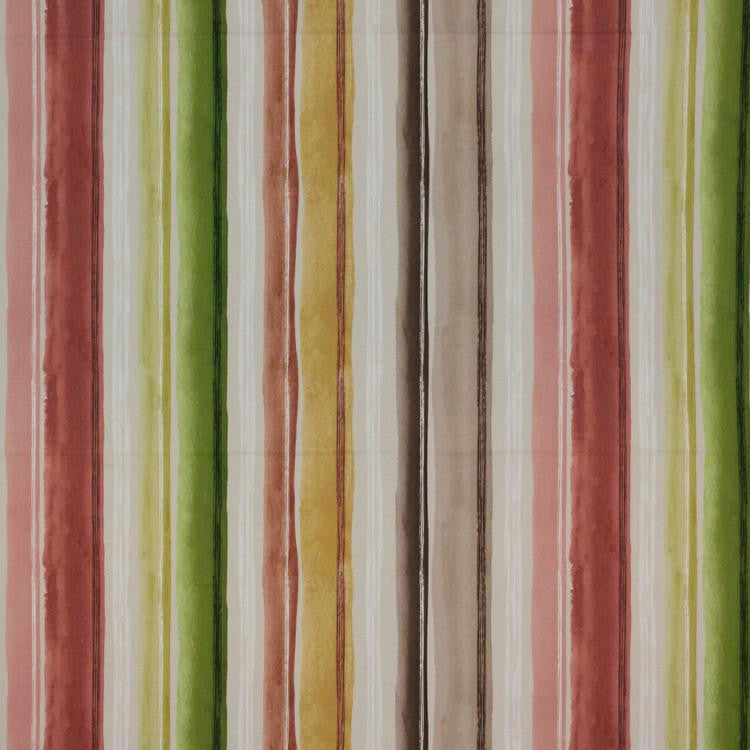 Rose Hill Stripe Coral by RM CoCo Fabric