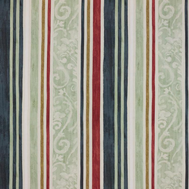 Constantinople Stripe Tuscan Red by RM CoCo Fabric