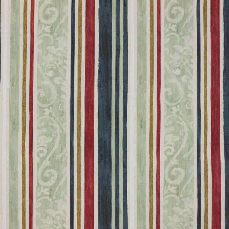 Constantinople Stripe Tuscan Red by RM CoCo Fabric