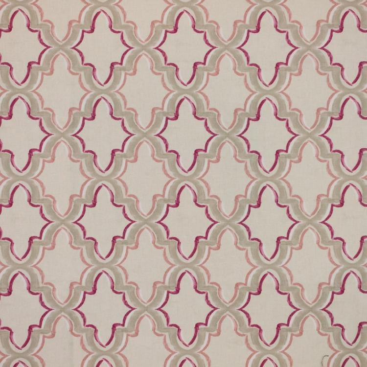 Constantinople Trellis Cassis by RM CoCo Fabric