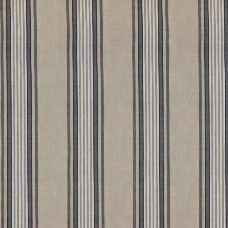 Colfax Stripe Anthracite by RM CoCo Fabric