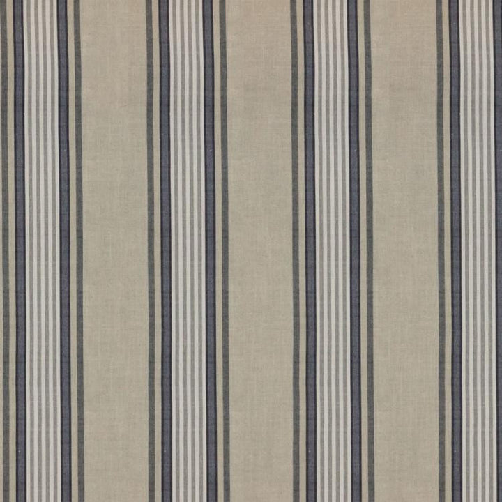 Colfax Stripe Anthracite by RM CoCo Fabric