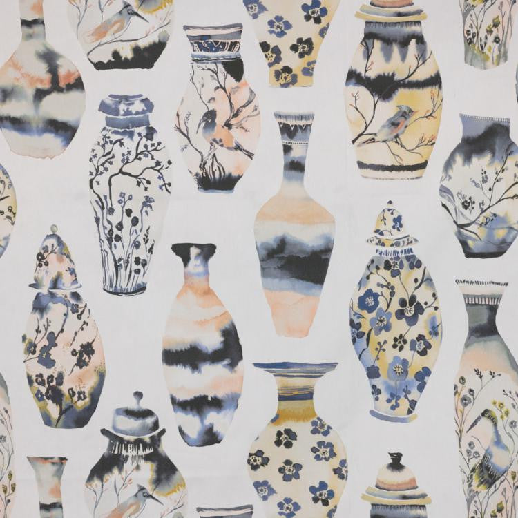 Chin Chin Cobalt by RM CoCo Fabric