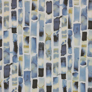 Chin Chin Stripe Cobalt by RM CoCo Fabric