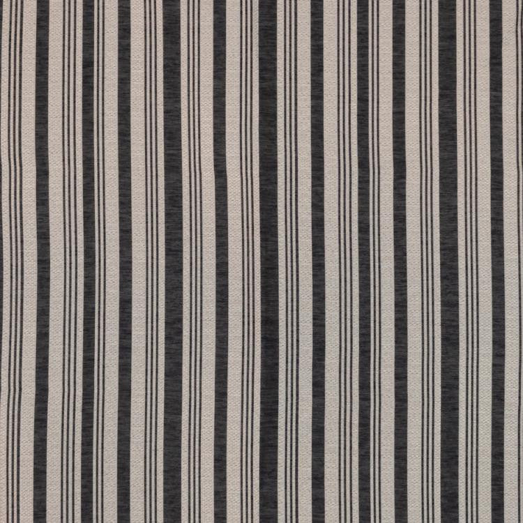 Cosgrove Stripe Graphite by RM CoCo Fabric