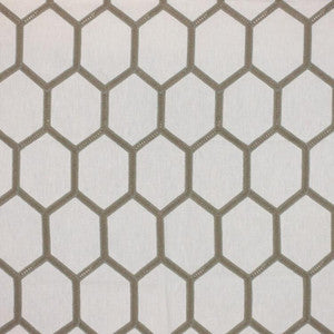 Trovaso Trellis Jute by RM CoCo Fabric
