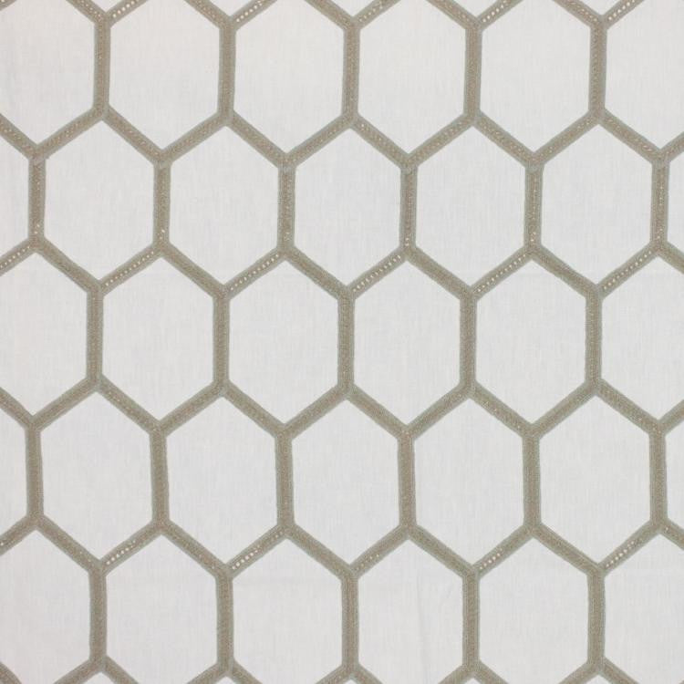 Trovaso Trellis Jute by RM CoCo Fabric