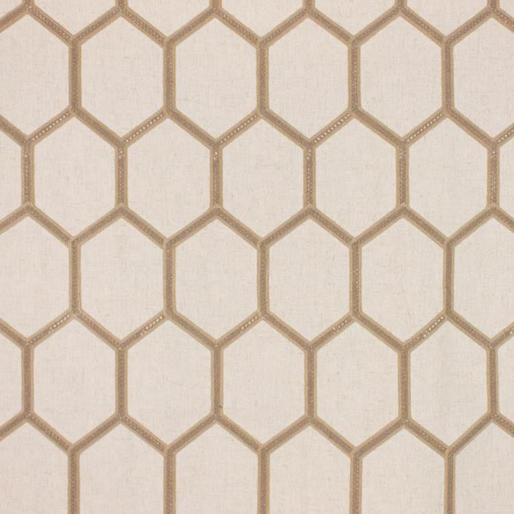 Trovaso Trellis French Vanilla by RM CoCo Fabric