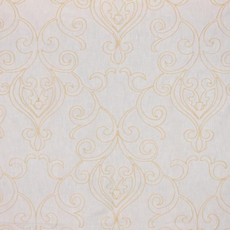 Arcadia Scroll Heavy Cream by RM CoCo Fabric