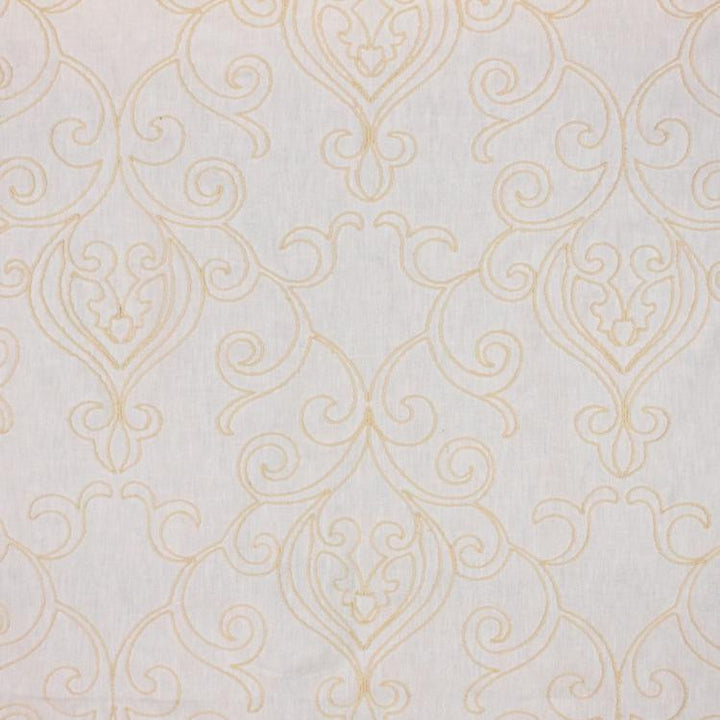 Arcadia Scroll Heavy Cream by RM CoCo Fabric