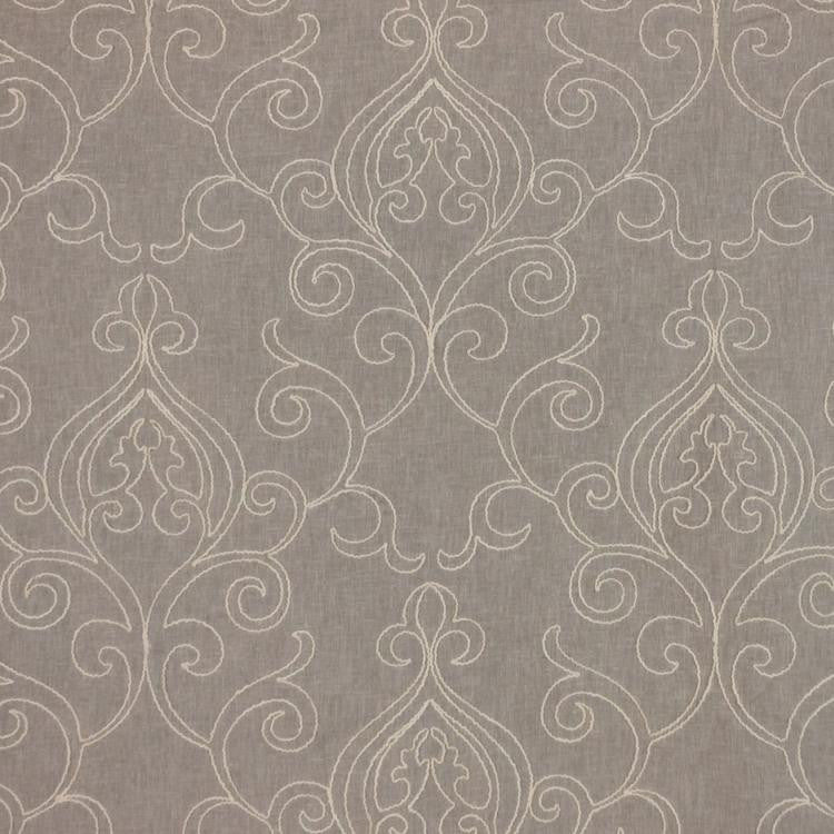 Arcadia Scroll Sterling by RM CoCo Fabric