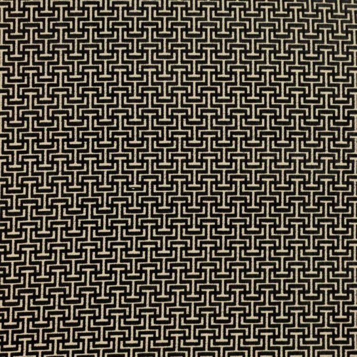 Thebes Black Linen by RM CoCo Fabric