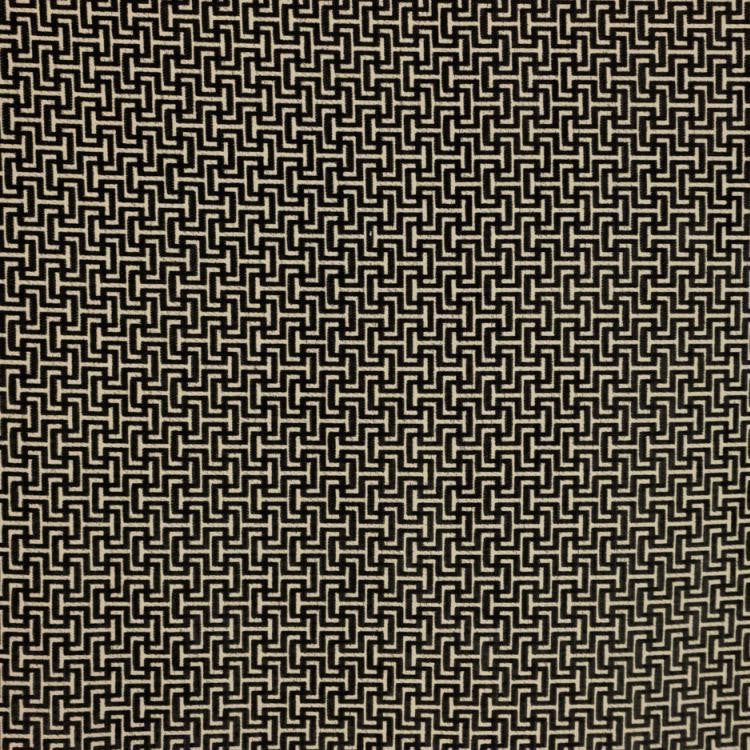 Thebes Black Linen by RM CoCo Fabric