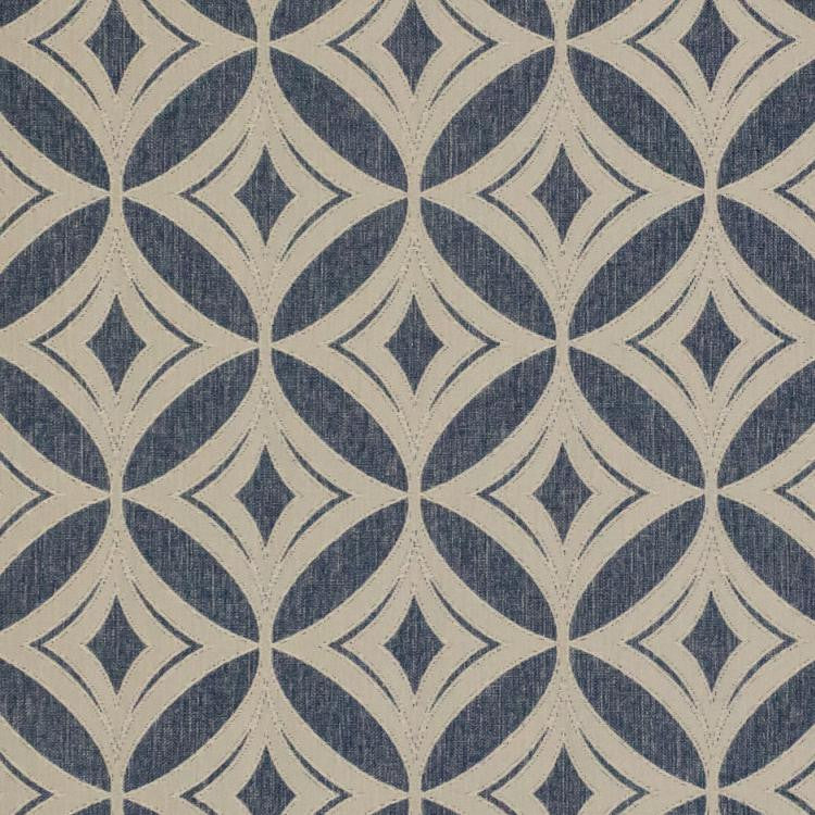 Grove Park Garden Faded Denim by RM CoCo Fabric