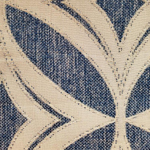 Grove Park Garden Faded Denim by RM CoCo Fabric