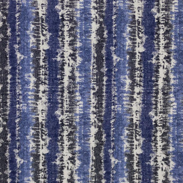 Rangoon Stripe Indigo by RM CoCo Fabric