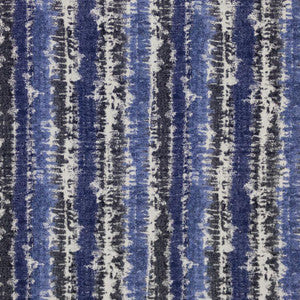 Rangoon Stripe Indigo by RM CoCo Fabric