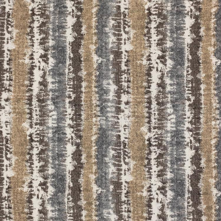 Rangoon Stripe Graphite by RM CoCo Fabric
