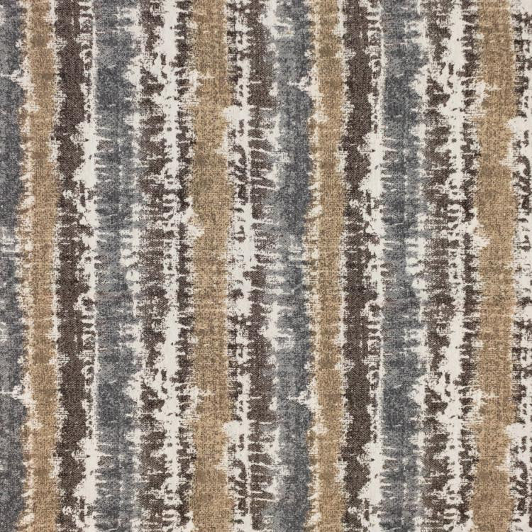 Rangoon Stripe Graphite by RM CoCo Fabric