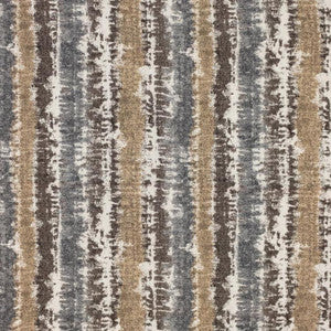 Rangoon Stripe Graphite by RM CoCo Fabric